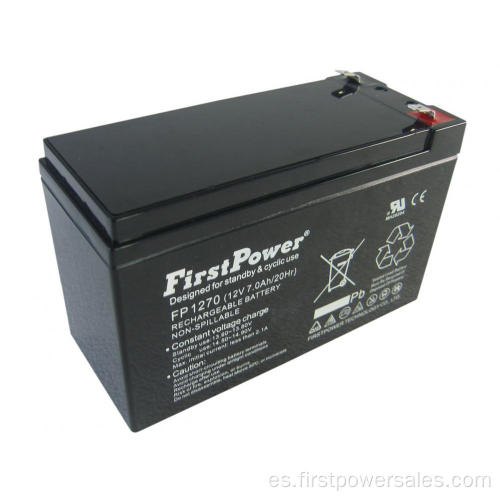 Batería de batería Deep Cycle Battery 12V7AH de reserva